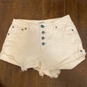 One teaspoon shorts